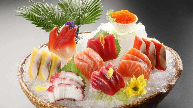 Hatoyama: Miếng sashimi ửng hồng như làn môi mọng nàng Geisha
