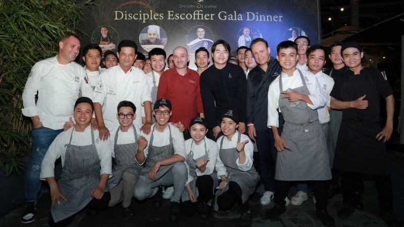 Đại tiệc Disciple Escoffier tại P'ti Saigon - Hội tụ 5 đầu bếp tài năng