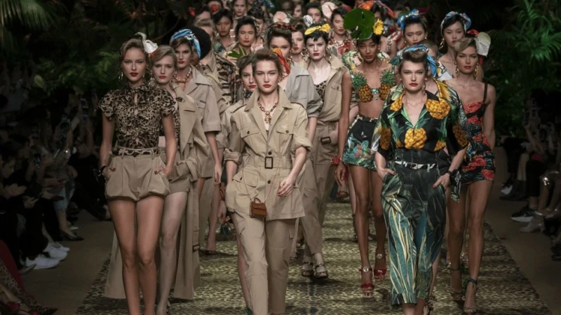Dolce & Gabbana mang cả khu rừng sang trọng vào BST Xuân Hè 2020