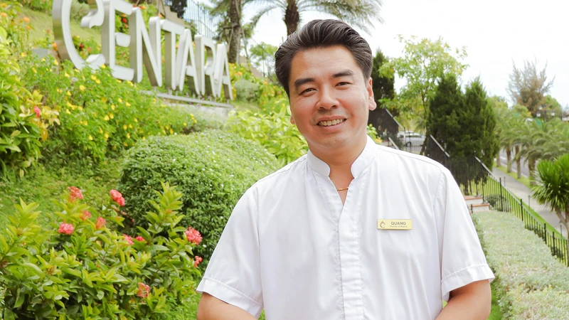 Ngô Mạnh Quang - Phó Tổng Quản lý phụ trách Lưu trú Centara Mirage Resort Mũi Né: Lòng hiếu khách và đam mê công việc giúp tôi thành công
