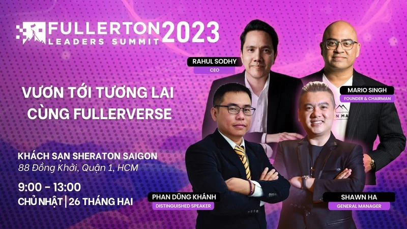 Fullerton Markets tổ chức Hội nghị Thượng đỉnh Fullerton 2023