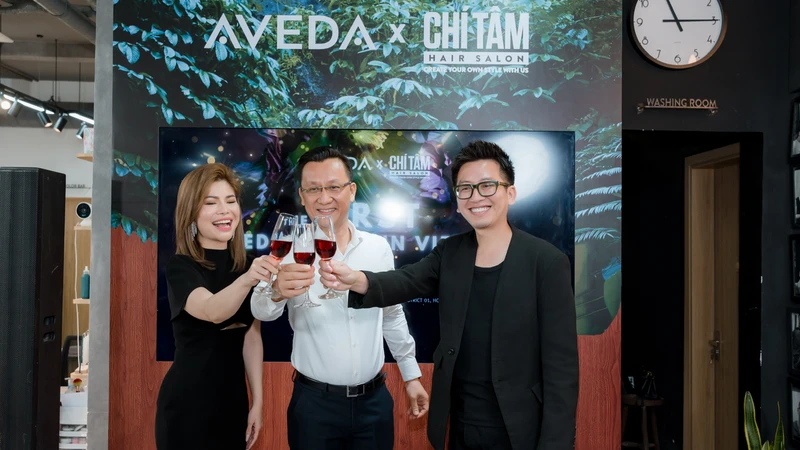 Sự kiện ra mắt thương hiệu Aveda cùng salon đầu tiên tại thị trường Việt Nam – Salon Chí Tâm