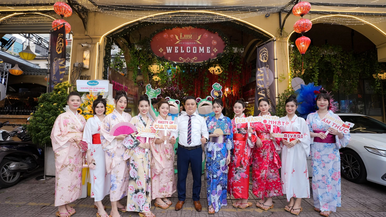 Giao lưu văn hóa ẩm thực Việt Nam & Nhật Bản tại nhà hàng cao cấp – Taste of culture
