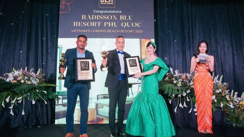 Tập đoàn khách sạn Radisson Hotel Group đoạt 3 giải thưởng “Khách sạn - Khu nghỉ dưỡng tốt nhất” (Best Hotels – Resorts Awards) tại Việt Nam