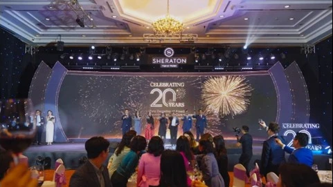 Khách sạn Sheraton Hà Nội kỷ niệm 20 năm theo đuổi sự xuất sắc