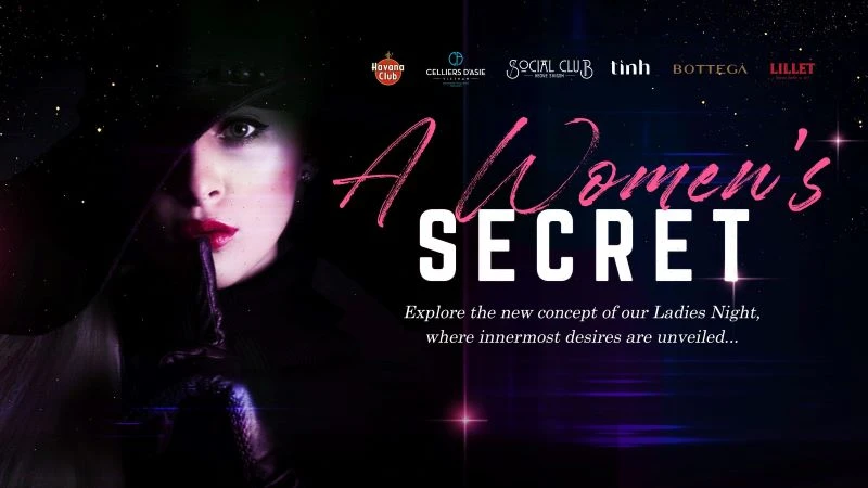 Social Club Rooftop Bar ra mắt concept mới của Ladies Night: A Women’s Secret
