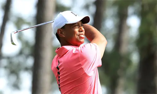 Tiger Woods quyết định không tham dự Saudi International dù nhận được ba triệu đôla tiền lót tay. Ảnh: Golfchannel.