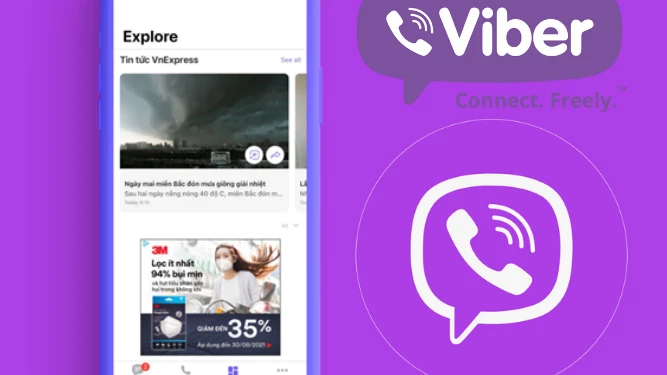 Cập nhật tin tức mới nhất từ VnExpress ngay trên mục Khám Phá Viber