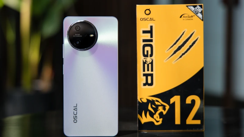 Đánh giá OSCAL Tiger 12: Smartphone giá dưới 4 triệu nhưng toàn thông số khủng, 12 GB RAM, màn hình 120 Hz…