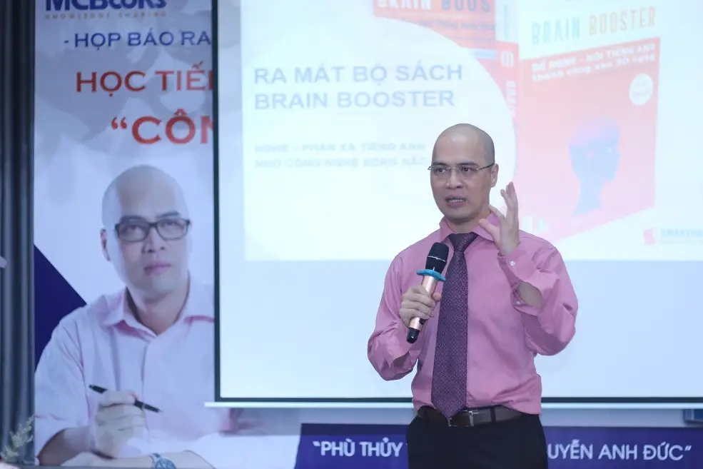 Ra mắt bộ sách học tiếng Anh bằng công nghệ sóng não lần đầu tiên ở Việt Nam