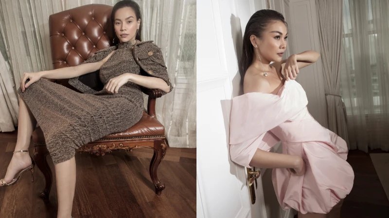 Thanh Hằng, Hồ Ngọc Hà diện trang phục Công Trí xuất hiện trên tạp chí Vogue Pháp