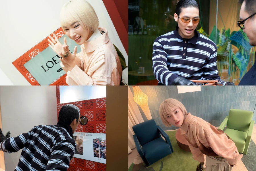  Châu Bùi & Huang Long: Hai cá tính nổi bật trong sự kiện ra mắt flagship store LOEWE Perfumes