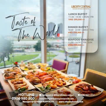 Buffet Hải Sản Cuối Tuần: Sashimi &amp; Tôm Hùm | Equatorial Ho Chi Minh City