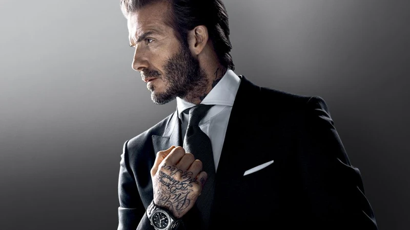 Quang Đại đụng hàng đồng hồ hiệu với David Beckham