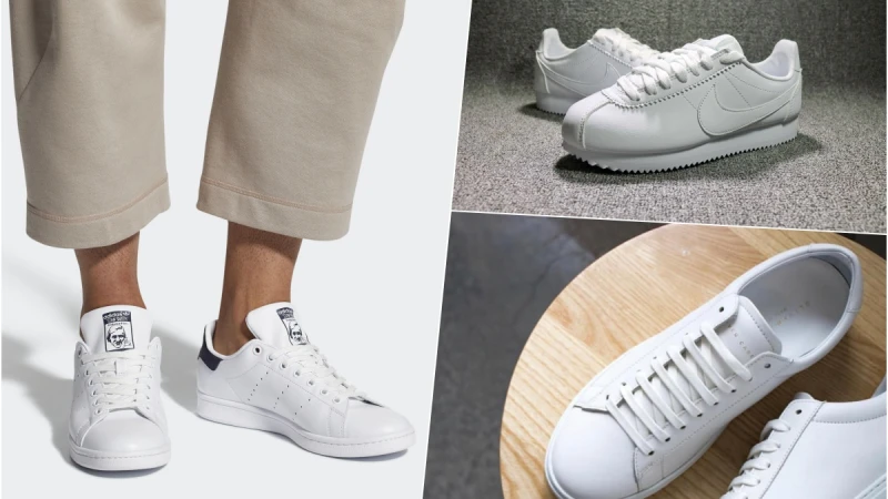 12 giày sneaker trắng không bao giờ lỗi mốt
