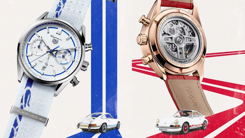 Tag Heuer và Porsche hợp tác tạo ra mẫu đồng hồ bản giới hạn kỷ niệm 50 năm