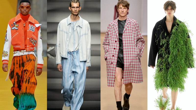 Những xu hướng thời trang nam nổi bật mùa Xuân Hè 2023