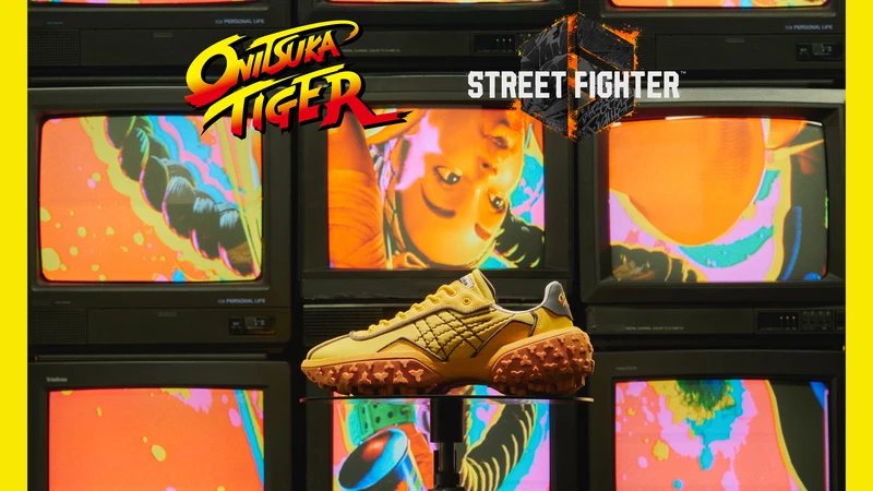 Onitsuka Tiger hợp tác cùng Street Fighter 6 ra mắt mẫu giày độc quyền