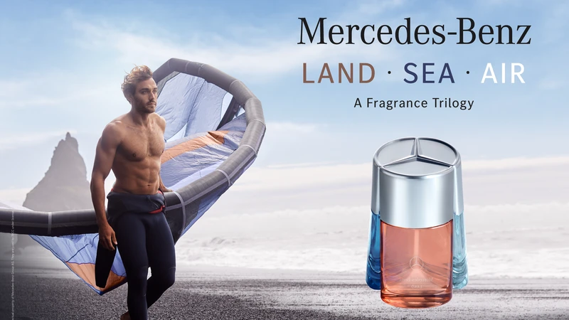 Mercedes-Benz Land - Sea - Air - Bộ ba mùi hương sáng tạo mới