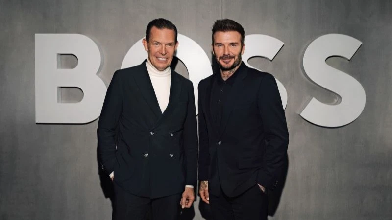 HUGO BOSS và David Beckham ký kết hợp tác chiến lược, cùng giữ vai trò thiết kế trong nhiều năm