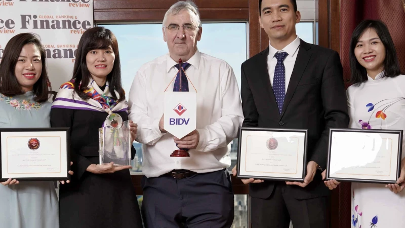 BIDV nhận “hat-trick” giải thưởng quốc tế