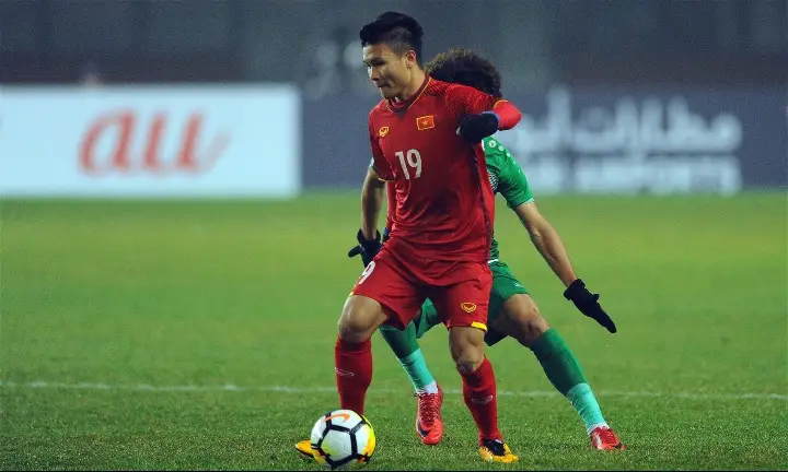 Quang Hải sẽ tiếp tục là niềm hy vọng của Việt Nam ở Asian Cup 2019. Ảnh: AFC.