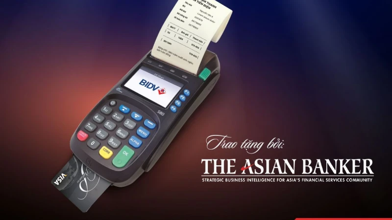 'Ngân hàng có dịch vụ chấp nhận Thẻ và Quản lý dòng tiền tốt nhất Việt Nam 2019'