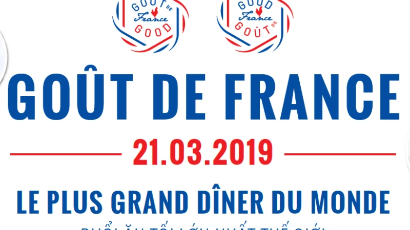 Le Plus Grand Dînerr Du Monde - Buổi ăn tối lớn nhất thế giới