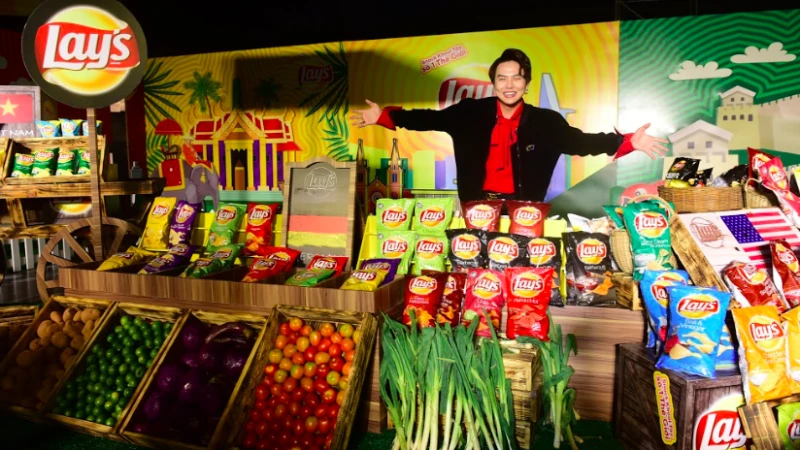 Sự kiện hoành tráng ra mắt nhãn hàng Snack khoai tây Lay’s tại Việt Nam