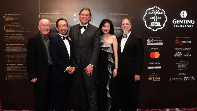 Lễ trao giải The Wine Pinnacles Awards 2019 lần đầu tiên tại Resorts World Sentosa