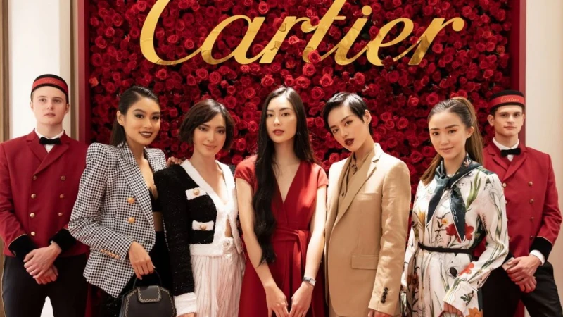 Dàn fashionista Việt hội tụ tại sự kiện giới thiệu dòng túi xách Guirlande của Cartier