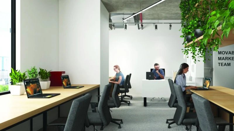 Văn phòng thu hút năng lượng tích cực: Không gian làm việc đầy hứng khởi