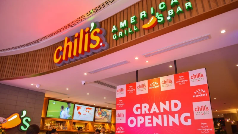 Khai trương nhà hàng Chili’s American Grill & Bar đầu tiên tại TPHCM