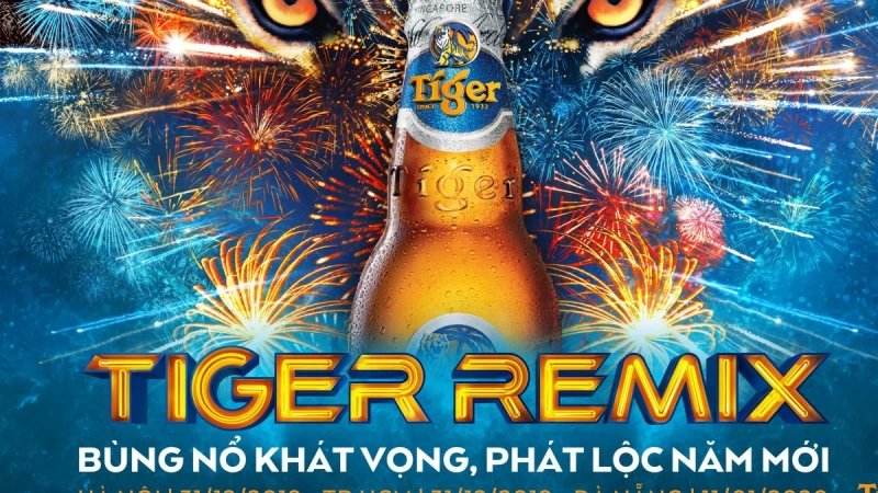 Bùng nổ khát vọng với đại nhạc hội Tiger Remix 2020