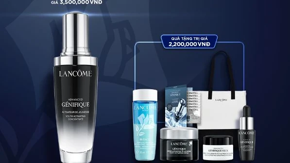 Lancôme chính thức khai trương gian hàng chính hãng trên Lazmall