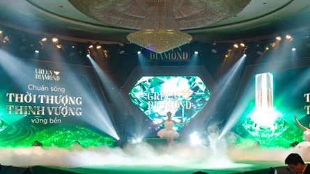 Chính thức mở bán “Kiệt tác công nghệ xanh” Green Diamond gây sốt thị trường miền Bắc