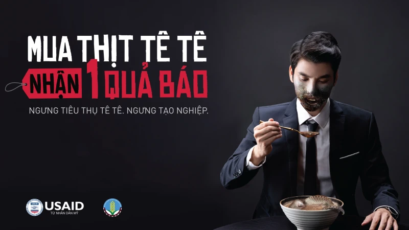 Chấm dứt việc tiêu thụ động vât hoang dã qua chiến dịch “Ngưng Tạo Nghiệp”