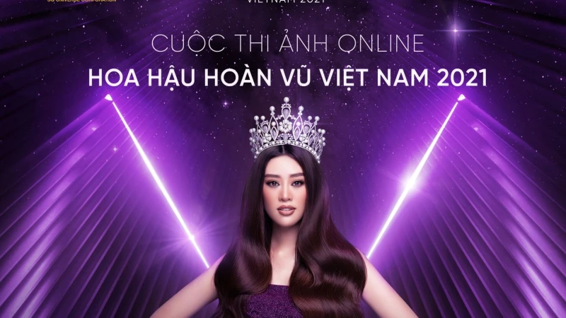 Khởi động cuộc thi ảnh Hoa hậu Hoàn vũ Việt Nam 2021