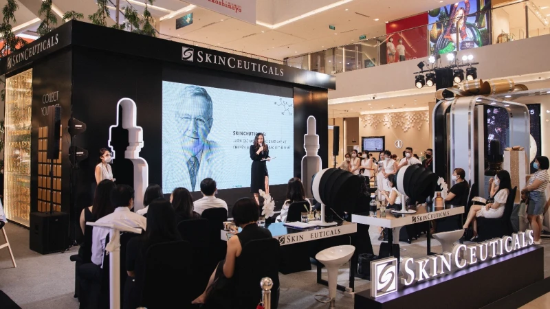 Cửa hàng Skin Ceutical đầu tiên được khai trương tại SaiGon Center