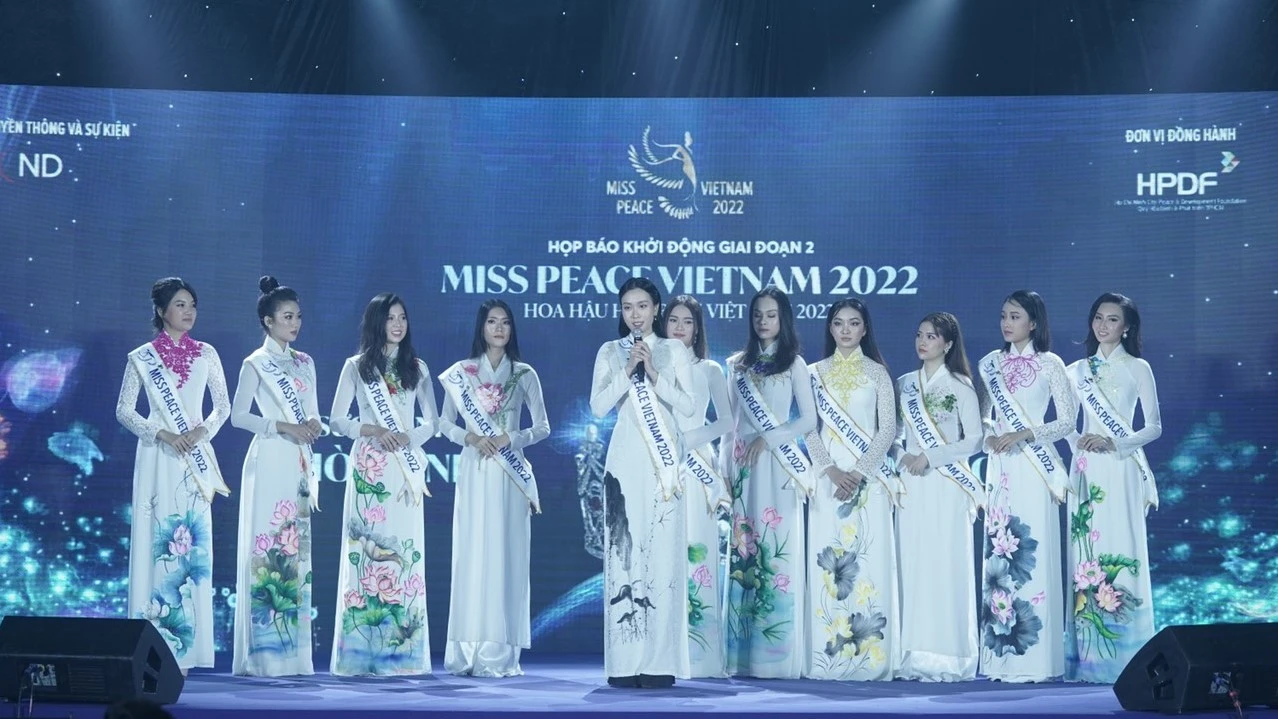 Khởi động giai đoạn 2 cuộc thi Miss Peace Vietnam 2022
