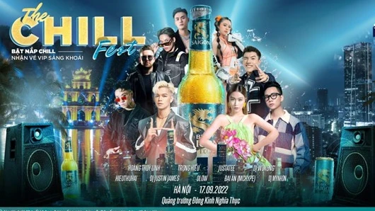 The Chill Fest cập bến Hà Nội, giới trẻ hào hứng với dàn line-up chất lượng