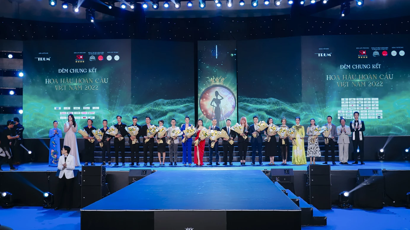 Tiệc đăng quang và tri ân các nhà tài trợ Hoa Hậu Hoàn Cầu Việt Nam 2022
