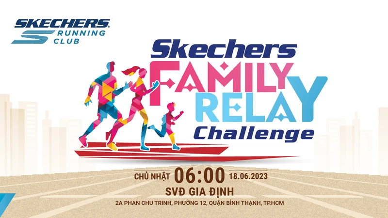 Skechers Family Relay Challenge 2023 tiếp sức tương lai
