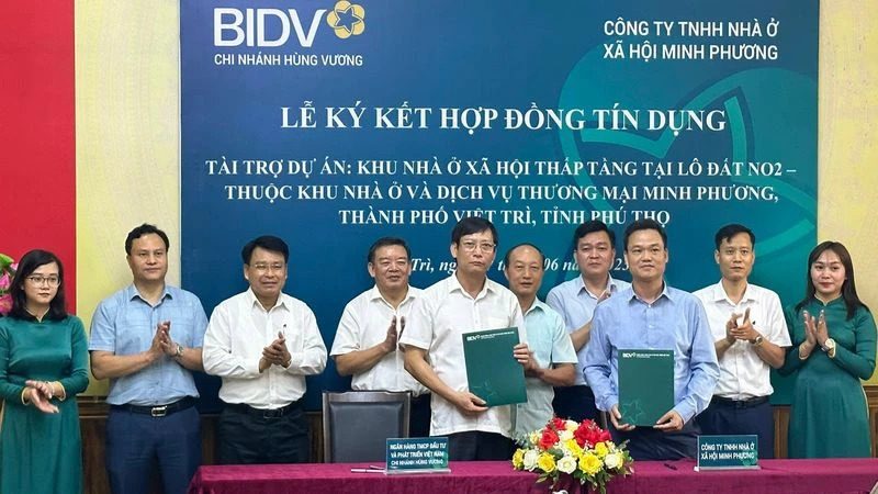BIDV: Ngân hàng đầu tiên ký hợp đồng tín dụng tài trợ dự án nhà ở xã hội theo Chương trình 120 nghìn tỷ đồng