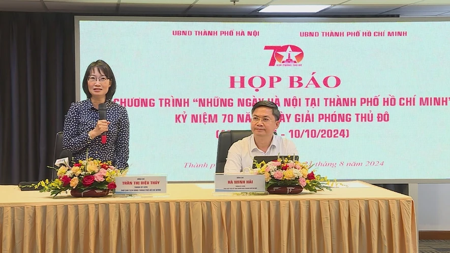 Tổ chức Chương trình 'Những ngày Hà Nội tại TP.Hồ Chí Minh'