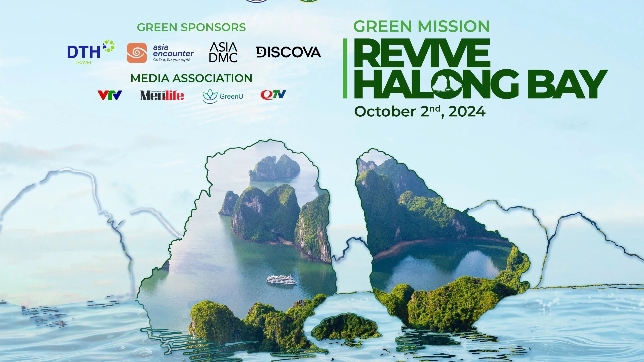 Sự kiện làm sạch vịnh Hạ Long sau bão Yagi: Green Mission - Revive Halong Bay