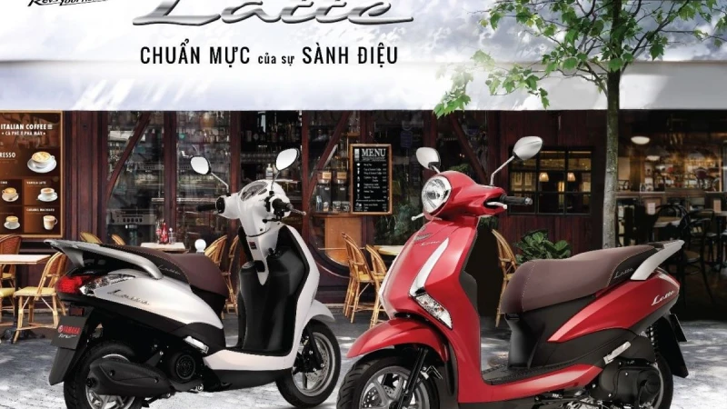 Yamaha Việt Nam giới thiệu xe tay ga Latte mới dành cho nữ giới