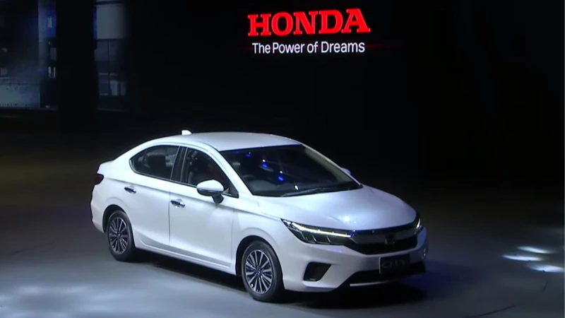 Honda City thế hệ thứ 5 chính thức ra mắt, giá bán từ 450 triệu đồng