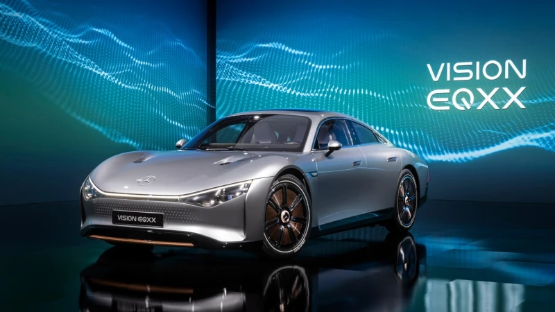 Mercedes-Benz Vision EQXX - Thế hệ xe điện mới đáng gờm
